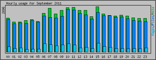 Hourly usage