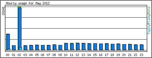 Hourly usage