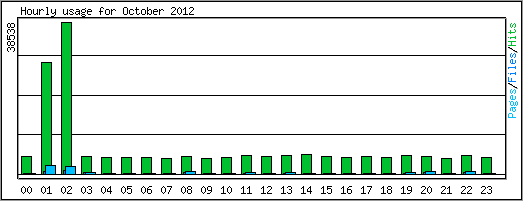 Hourly usage