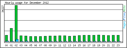Hourly usage