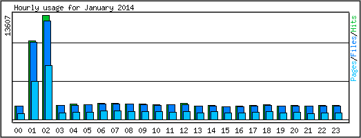 Hourly usage