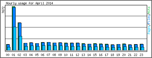 Hourly usage