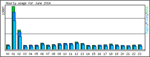 Hourly usage