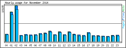 Hourly usage