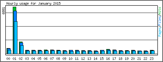 Hourly usage