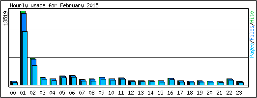 Hourly usage