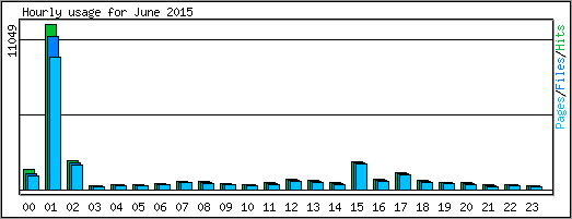 Hourly usage