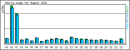 Hourly usage