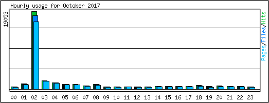 Hourly usage
